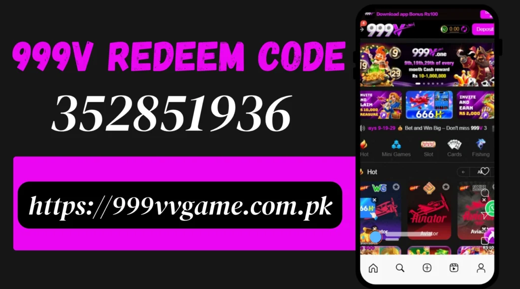 999V Redeem Code